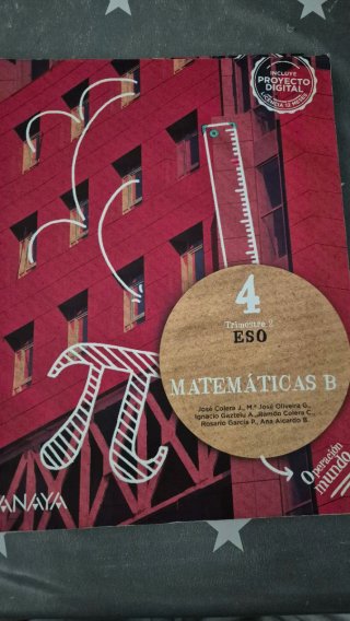 Matemáticas B. 4o de ESO