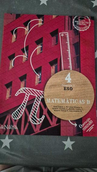 Matemáticas B. 4o de ESO