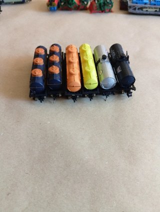 Lote 6 vagones BACHMANN
