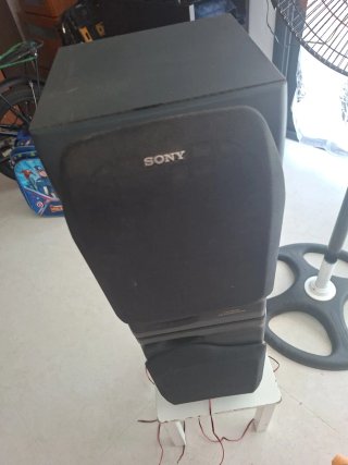 Altavoces Sony Negros 3 vias