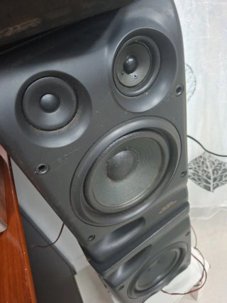 Altavoces Sony Negros 3 vias