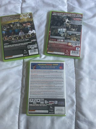 Lote 3 Juegos XBOX 360: Poker, Sonic, R6 Vegas 2