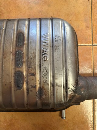 Escape Audi S3 8V Sportback Intermedio y Trasero