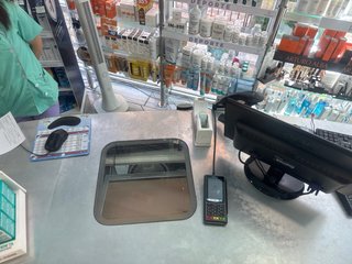 Mostrador de recepción