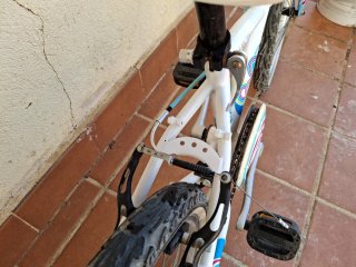 Bicicleta Infantil Decathlon 20 Blanca