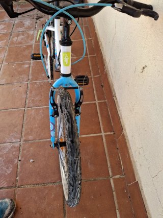 Bicicleta Infantil Decathlon 20 Blanca