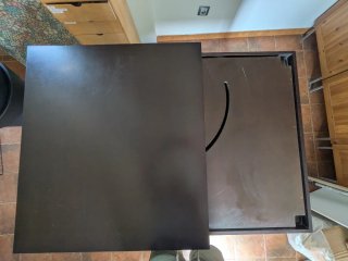 Mesa extensible madera maciza + 4 sillas de regalo