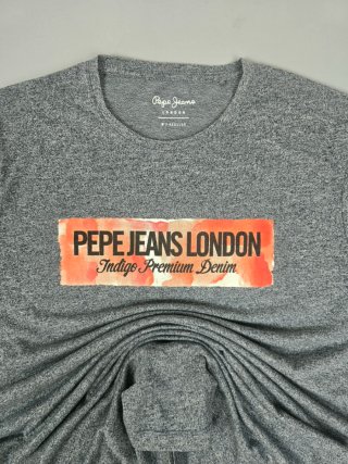 Camiseta Pepe Jeans London Gris Talla M