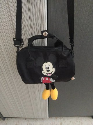 Bolso Negro Mickey Mouse