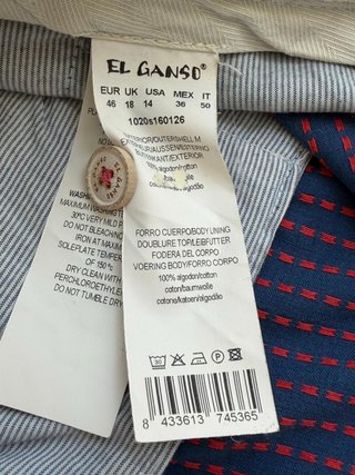 Pantalón corto chico El Ganso azul