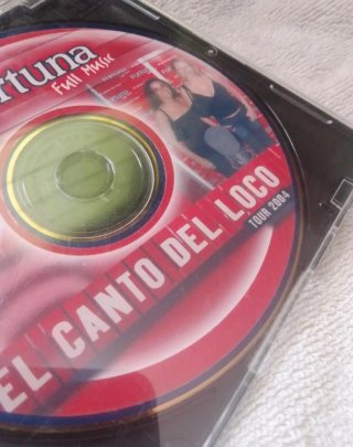 CD Promo El Canto del Loco Tour 2004