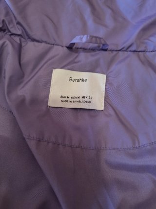 Chaqueta puffer lila