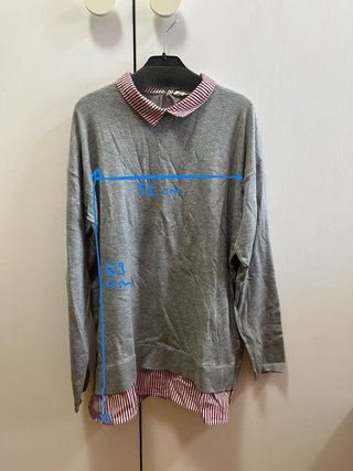 Jersey gris Naf Naf