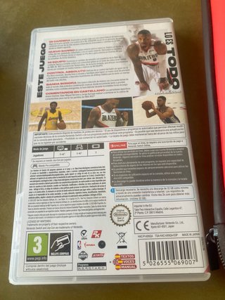 Nintendo Switch NBA 2K21 + Funda OLED Roja
