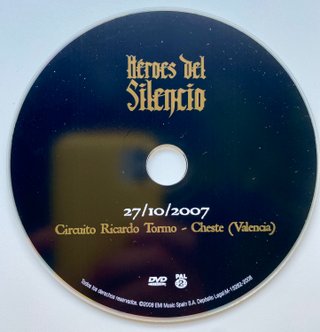 Libro Héroes del Silencio Tesoro + DVD - 2007