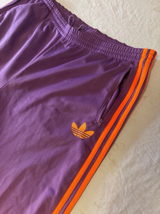 Chándal Adidas Clásico Morado y Naranja