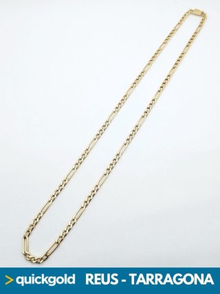 040-528  CADENA ORO 18K BARBADA 61.4CM