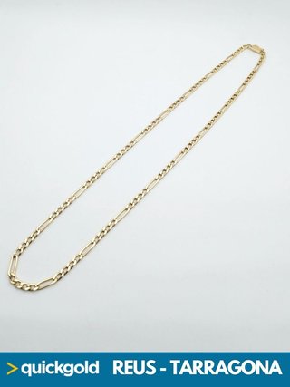 040-528  CADENA ORO 18K BARBADA 61.4CM