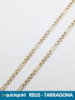 040-528  CADENA ORO 18K BARBADA 61.4CM