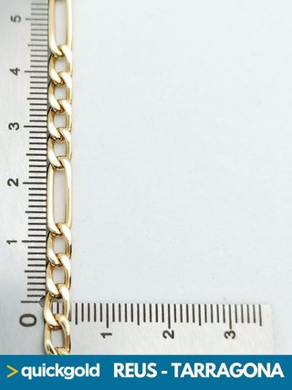 040-528  CADENA ORO 18K BARBADA 61.4CM