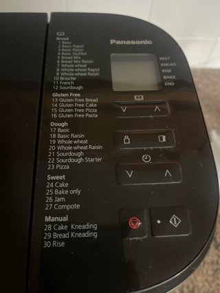 Panificadora Panasonic SD-R2530 Negra