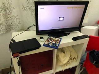 Fallo lector Consola PS2 Slim 75004 Negra PAL