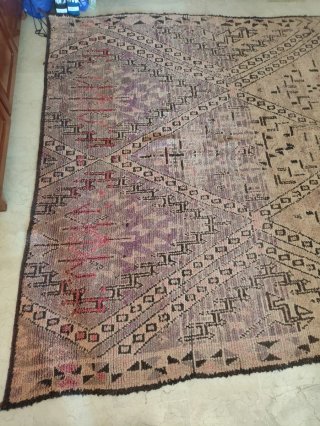 Alfombra Antigua Bereber - Antique Rug - 360x220