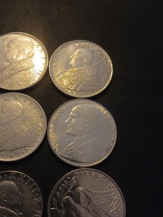 Lote Monedas Vaticano