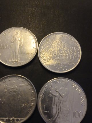 Lote Monedas Vaticano