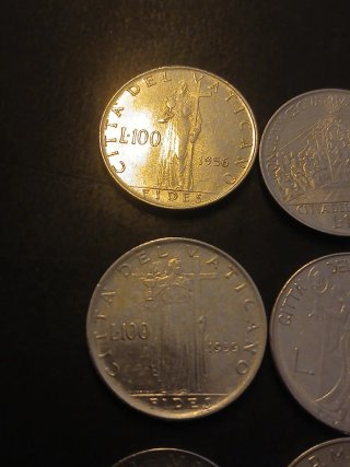 Lote Monedas Vaticano