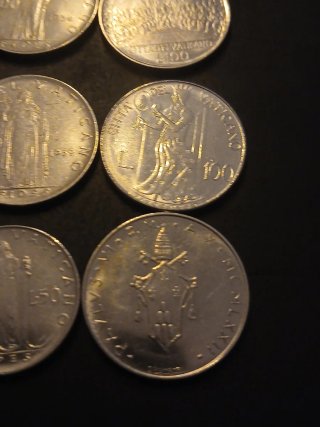 Lote Monedas Vaticano