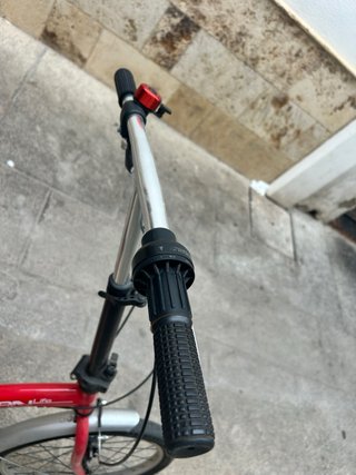 Bicicleta Plegable Roja