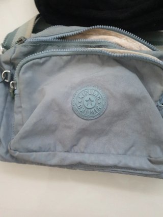 Bolso de tela estampado floral