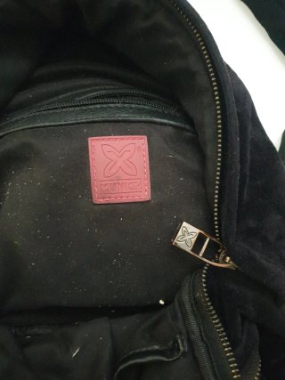 Bolso de tela estampado floral
