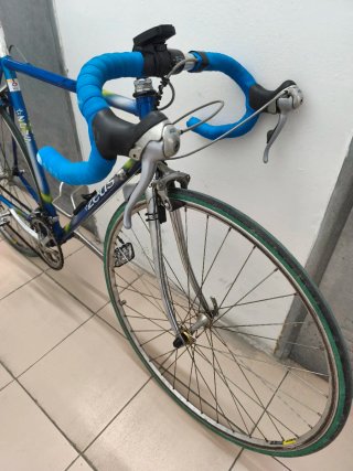 Bicicleta Carretera Zeus 14V Azul