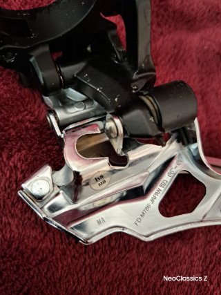 Shimano Deore XT 2x10v -Desviador-
