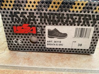 Botas de seguridad S3 Issaline Brenta talla 38