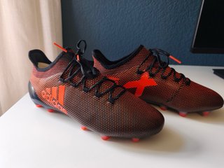 Botas Fútbol Adidas X 17.1 FG Rojas