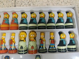 Ajedrez Los Simpsons 3D Chess Game