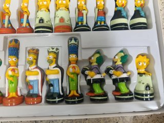 Ajedrez Los Simpsons 3D Chess Game