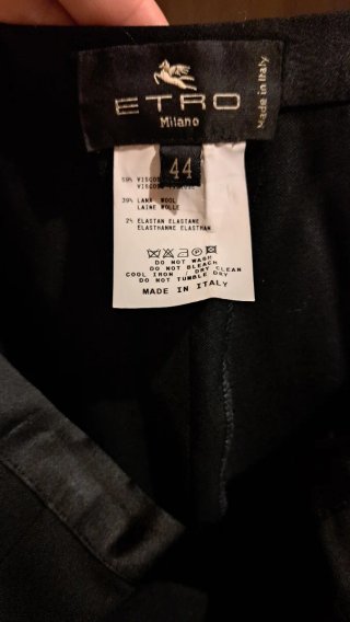 Pantaloni Etro Milano Neri