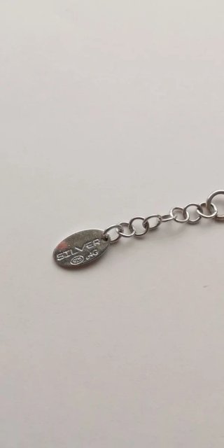 Pulsera Lotus Silver Plata 925 Corazones Lila
