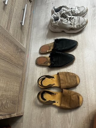 Sandalias menorquinas ante T.40