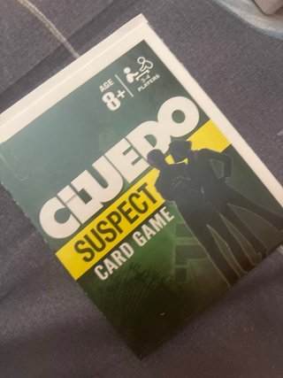 Cluedo Suspect juego de mesa rápido