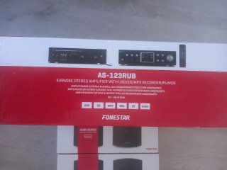 Fonestar Altavoces CUBE SERIES Negro