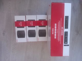 Fonestar Altavoces CUBE SERIES Negro