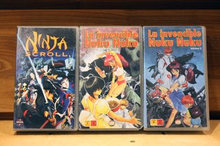 Lote 15 VHS Anime Manga
