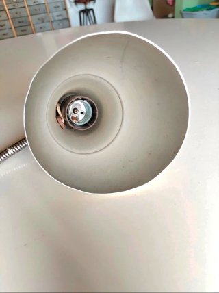 Lámpara flexo vintage escritorio taller años 50
