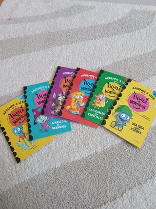 Libros Escuela de Monstruos