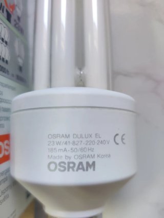 Lote 6 Lámparas Osram 23W